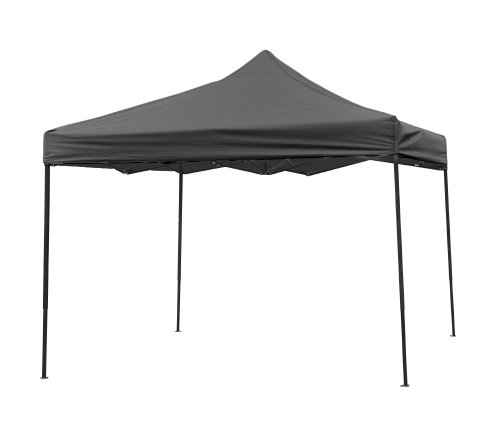 Lightweight Portable Black Canopy Tent Set by Trademark Innovations