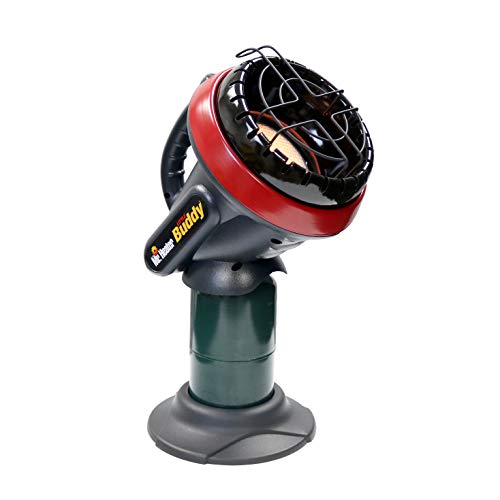 Mr. Heater F215100 MH4B Little Buddy 3800-BTU Indoor Safe Propane Heater, Medium , Black/Red