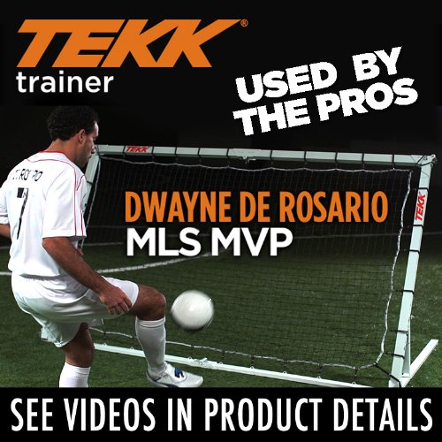Tekk Team Sports Trainer Multi Rebunder, White, 5'x8