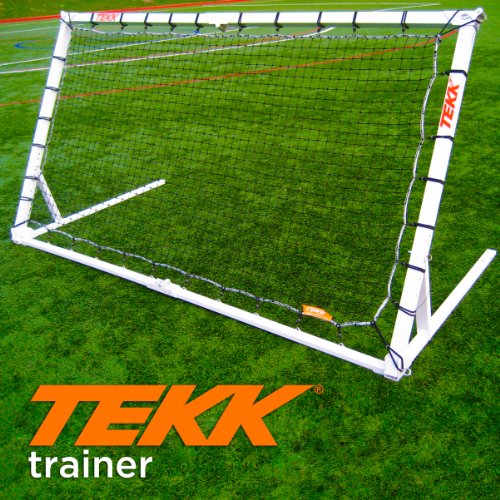 Tekk Team Sports Trainer Multi Rebunder, White, 5'x8