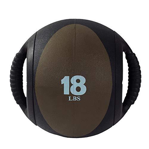 CorBall Plus: 25lb Medicine Ball with Handles, Purple