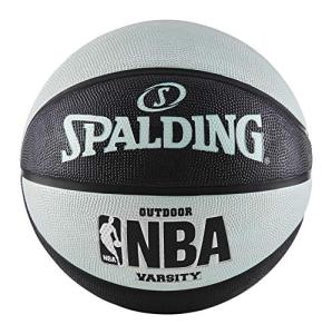 Spalding NBA Varsity Black/Light Blue Outdoor Basketball