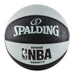 Spalding NBA Varsity Black/Light Blue Outdoor Basketball