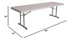 Professional Grade Folding Table - 8 Feet