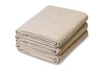 CCS CHICAGO CANVAS & SUPPLY 12 oz Canvas Cotton Drop Cloth (12 by 12 feet, Natural with Grommets)