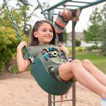 Lifetime 91028 Monkey Bar Adventure Swing Set, Earthtone