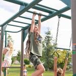 Lifetime 91028 Monkey Bar Adventure Swing Set, Earthtone