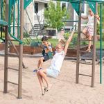 Lifetime 91028 Monkey Bar Adventure Swing Set, Earthtone