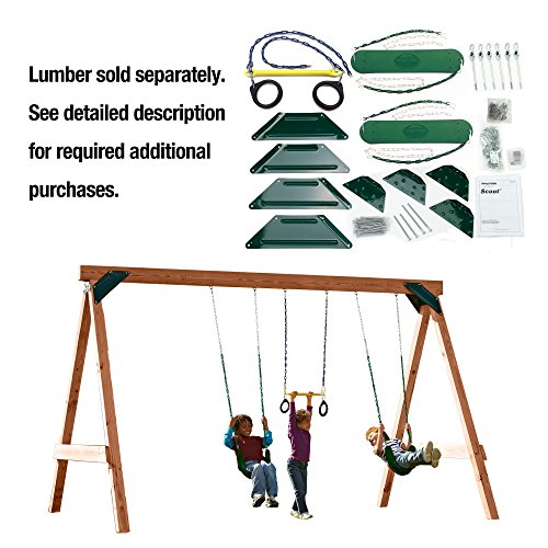Scout Custom DIY Play Set Hardware Kit - Brown
