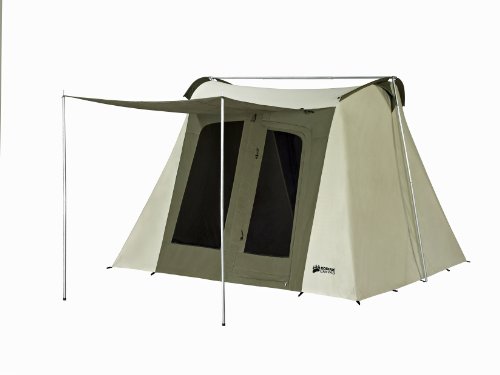 Kodiak Canvas Flex-Bow Camp Canvas Tent Deluxe 10 ft x 10 ft (6-person)