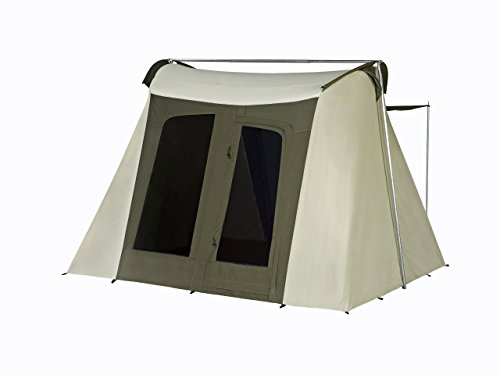 Kodiak Canvas Flex-Bow Camp Canvas Tent Deluxe 10 ft x 10 ft (6-person)