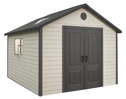 Outdoor Storage Shed with Windows, 11x11 Feet by Lifetime