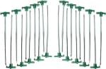 Durable Metal Tent Pegs Stake Set - 20-Pack