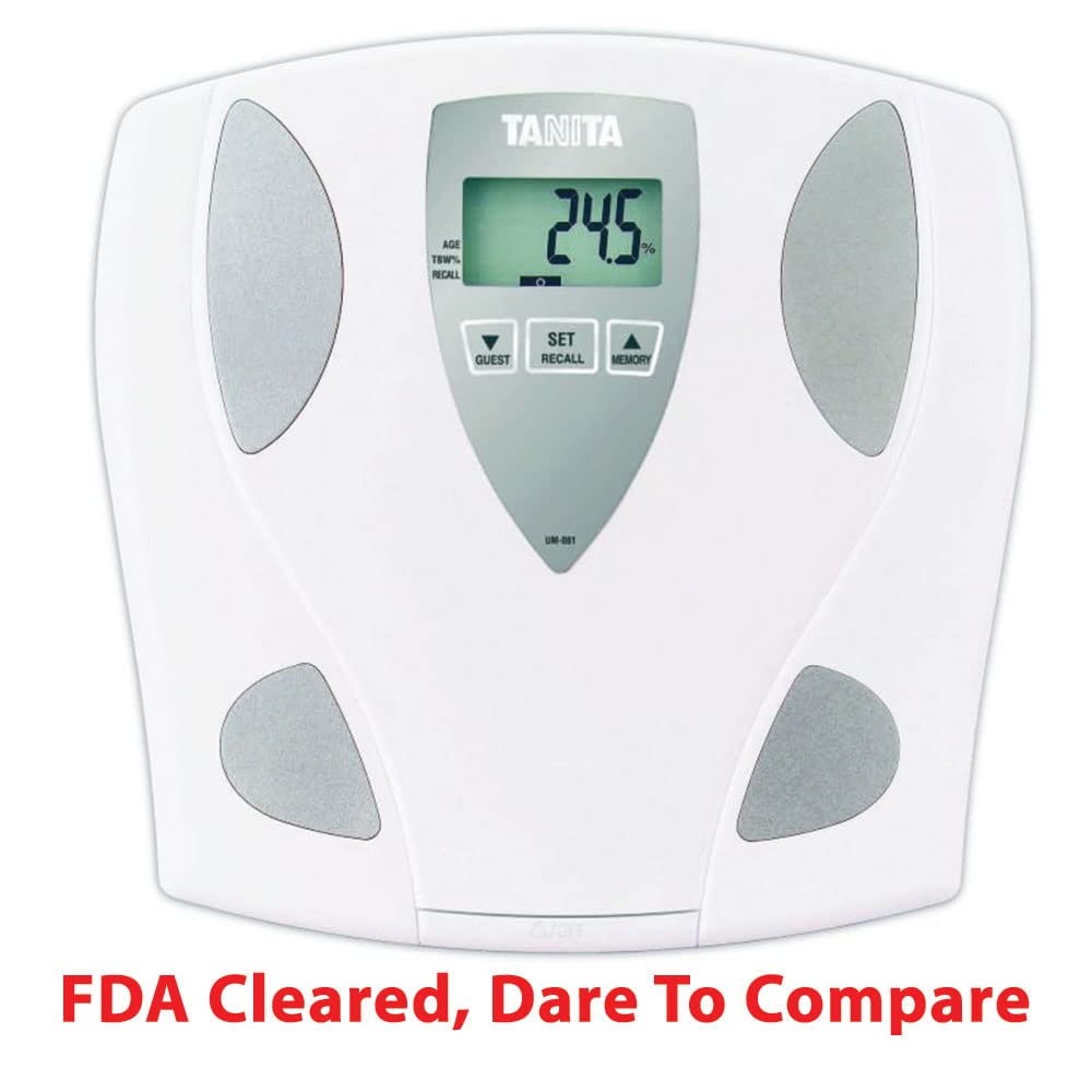 Tanita UM-081 Body Fat and Body Water Monitor - 330 lb Capacity