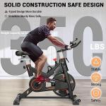 WENOKER Magnetic Stationary Exercise Bike with Quiet Flywheel