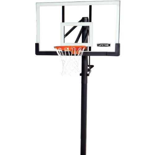 Lifetime In-Ground Basketball Hoop System 90469 54-inch Acrylic Backboard Goal