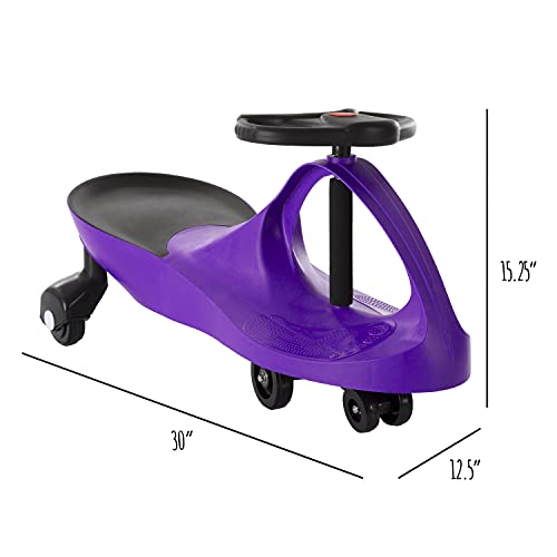 Lil' Rider Purple Wiggle Car Ride On Toy