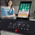SereneLife Smart Folding Treadmill - Large Running Surface