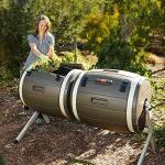 100 Gallon Lifetime Double Bin Rotating Composter