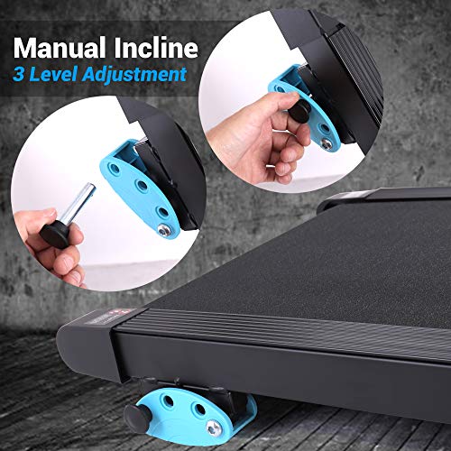 SereneLife Smart Folding Treadmill - Large Running Surface