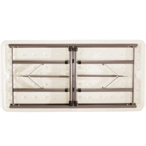 Lifetime 4' Adjustable Height Folding Table with Bronze Frame