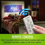 LightHeaded Beds Edgewood Sleigh Twin Bed, LED Imagery