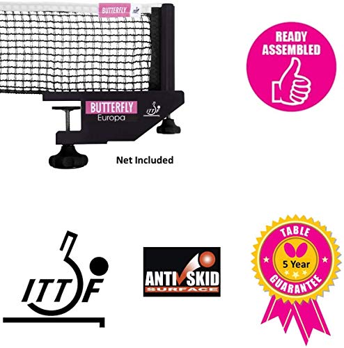 Butterfly Centrefold 25 Ping Pong Table - ITTF Approved