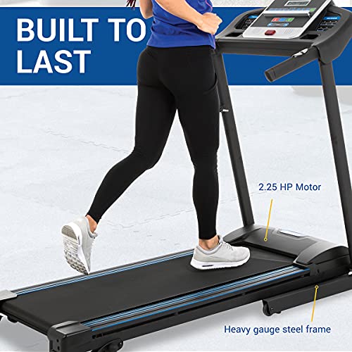 XTERRA TR150 Folding Treadmill with 5" Display