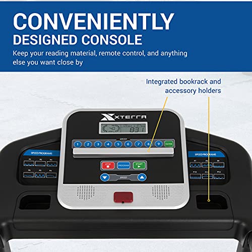 XTERRA TR150 Folding Treadmill with 5" Display