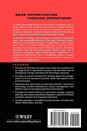 Competitive Edge: Operations, Strategy, and Technology