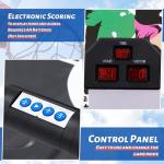 Foldable Electronic Dual Basketball Arcade Game - 2 Player