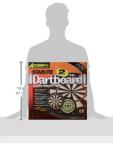 Accudart 2-in-1 Starlite Dartboard Game Set, Black