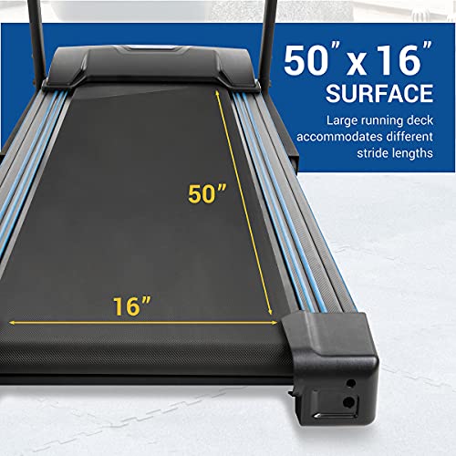 XTERRA TR150 Folding Treadmill with 5" Display