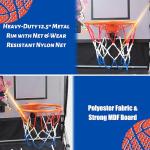 Foldable Electronic Dual Basketball Arcade Game - 2 Player