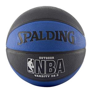 Spalding NBA Varsity Blue/Black 28.5" Basketball for Outdoors