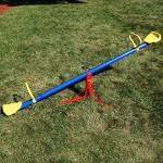 Blue Swing N Slide Spinner See Saw