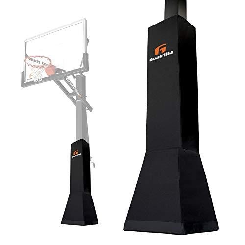 Goalrilla Weatherproof Basketball Pole Pad, Ultimate Protection, Black