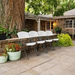 4 Pack Lifetime 42810 Light Commercial Folding Chairs