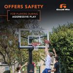 Goalrilla Weatherproof Basketball Pole Pad, Ultimate Protection, Black