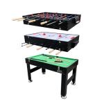 KICK Trilogy 3-in-1 Combo Game Table - Black