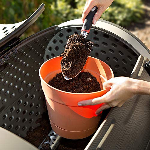 Double Bin Rotating Composter & Green Pig Compost Accelerator