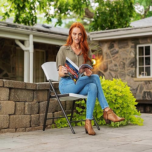 4 Pack Lifetime 42810 Light Commercial Folding Chairs