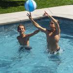 GoSports Water Basketballs 2 Pack - Choose Size 3 or Size 6 for Pool Hoops