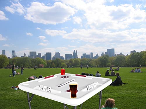 Benecasa Domino Game Table Molded for Maximum Fun