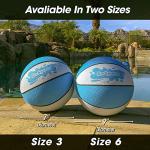 GoSports Water Basketballs 2 Pack - Choose Size 3 or Size 6 for Pool Hoops