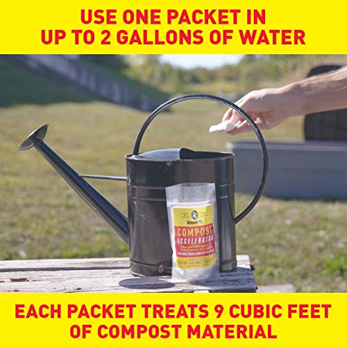 Double Bin Rotating Composter & Green Pig Compost Accelerator