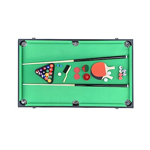 KICK Trilogy 3-in-1 Combo Game Table - Black