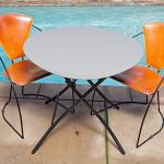 Folding Round Table - Lifetime 29" x 36"/33