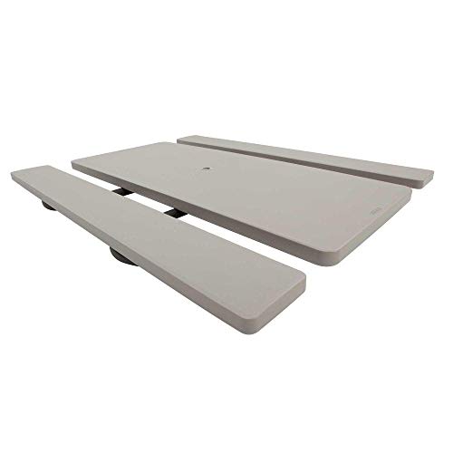 6ft LIFETIME Folding Picnic Table - Putty Gray