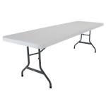 Set of 4 Folding Utility Tables, 8 Feet